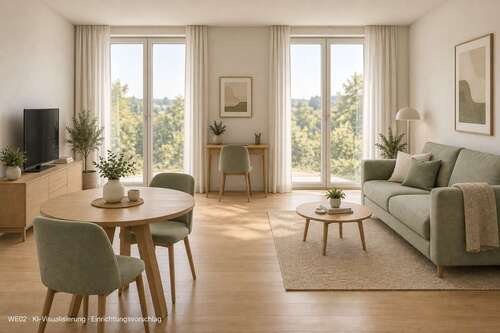 Foto - Wohnung zum Mieten in Kelsterbach 1.150,00 € 43.25 m²