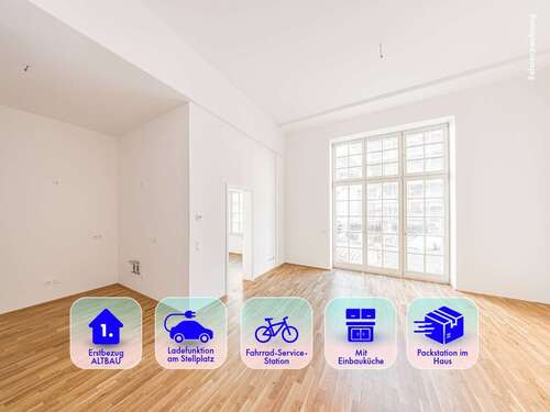Foto - Wohnung zum Mieten in Chemnitz 830,40 € 83.04 m²