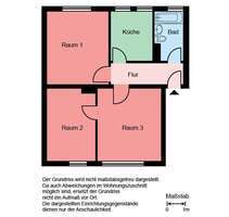 Wohnung zum Mieten in Castrop-Rauxel 429,00 € 56.43 m²