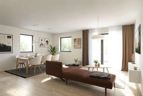 Foto - Wohnung zum Kaufen in Postbauer-Heng 334.359,00 € 68.94 m²