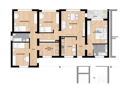 Foto - Wohnung zum Mieten in Duisburg 900,00 € 118 m²