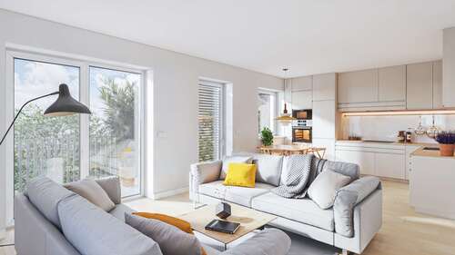 Foto - Wohnung zum Kaufen in Oststeinbek 467.700,00 € 85.19 m²