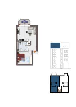 Foto - Wohnung zum Kaufen in Saarbrücken 94.990,00 € 40.3 m²