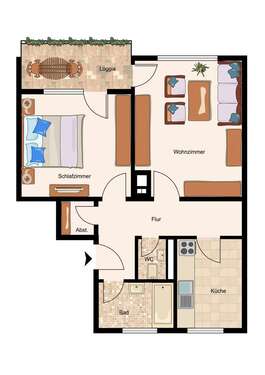 Foto - Wohnung zum Kaufen in Ingelfingen 125.000,00 € 54 m²