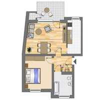 Wohnung zum Mieten in Dortmund 285,77 € 55.13 m²