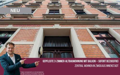 Foto - Wohnung zum Kaufen in Zwickau 59.900,00 € 62.01 m²