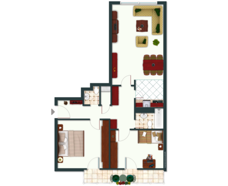 Foto - Wohnung zum Kaufen in Saarlouis 209.000,00 € 80 m²