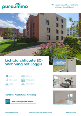 Foto - Wohnung zum Mieten in München 1.239,77 € 62 m²