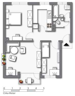 Foto - Wohnung zum Mieten in Uetersen 569,00 € 63 m²