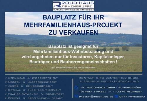 Foto - Grundstück zu verkaufen in Fridingen 1100 m²