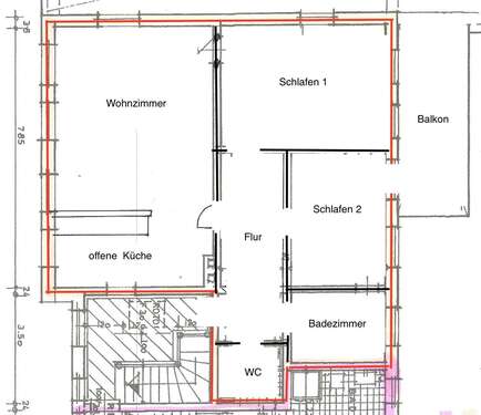 Foto - Wohnung zum Mieten in Grömitz 999,00 € 103 m²