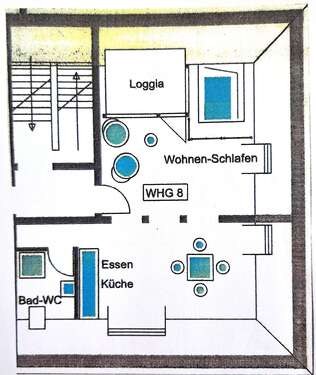 Foto - Wohnung zum Kaufen in Horb-Nordstetten 79.000,00 € 45 m²