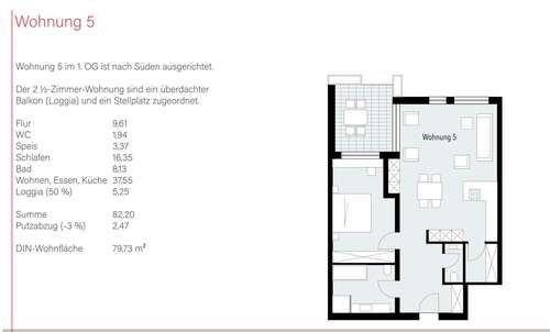 Foto - Wohnung zum Kaufen in Böbingen 318.800,00 € 79.73 m²