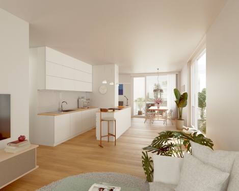 Foto - Wohnung zum Kaufen in Heilbronn 610.900,00 € 83.64 m²