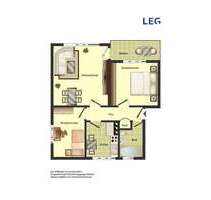 Wohnung zum Mieten in Bergkamen 509,00 € 64.91 m²