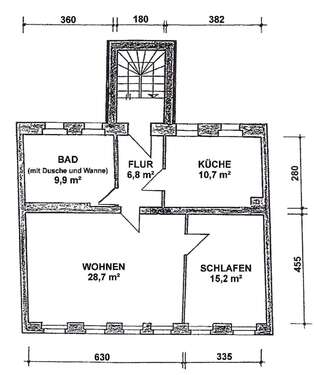 Foto - Wohnung zum Mieten in Torgau 490,00 € 71 m²