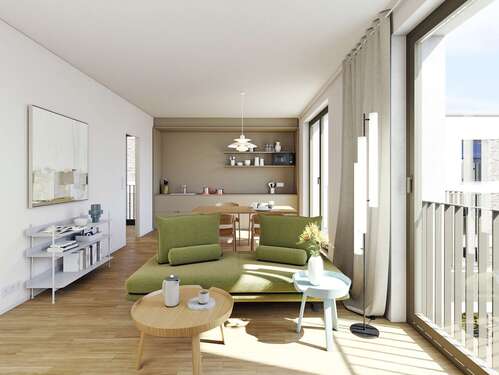 Foto - Wohnung zum Kaufen in Heidelberg 451.000,00 € 52.45 m²