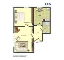 Wohnung zum Mieten in Unna 369,00 € 40.6 m²