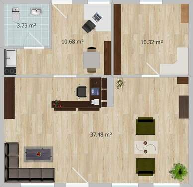 Foto - Büro in Hoyerswerda 480,00 € 65 m²
