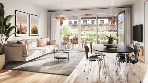 Foto - Wohnung zum Kaufen in Kirchzarten Zarten 416.800,00 € 50.67 m²
