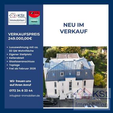 Foto - Wohnung zum Kaufen in Markkleeberg 249.000,00 € 83 m²