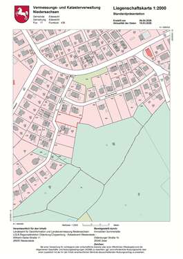 Foto - Grundstück zu verkaufen in Edewecht 266.640,00 € 1212 m²