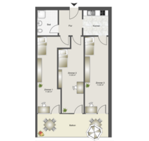 WG-Zimmer in München 750,00 € 10 m²