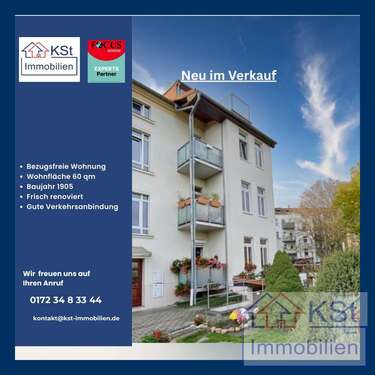 Foto - Wohnung zum Kaufen in Leipzig Mockau-Süd 189.000,00 € 60 m²