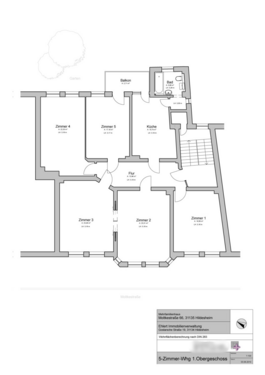 Foto - Wohnung zum Mieten in Hildesheim 1.245,00 € 138 m²