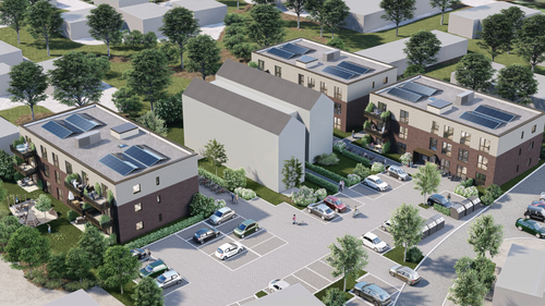 Foto - Wohnung zum Mieten in Bad Bramstedt 497,35 € 74.79 m²