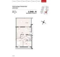 Wohnung zum Mieten in Speyer 604,86 € 88.95 m²