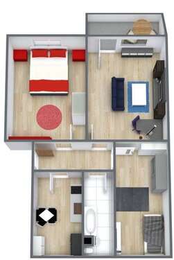 Foto - Wohnung zum Mieten in Wernigerode 504,75 € 67.3 m²