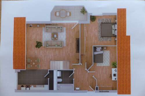 Foto - Wohnung zum Mieten in Mönchweiler 825,00 € 110 m²