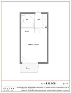 Foto - Wohnung zum Kaufen in München 265.000,00 € 25 m²