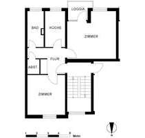Wohnung zum Mieten in Oldenburg 482,00 € 51.5 m²