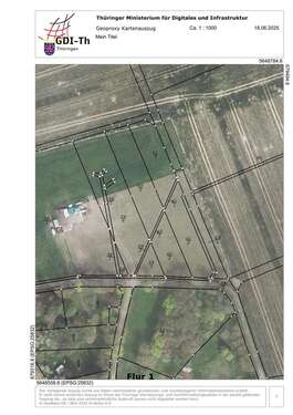Foto - Grundstück zu verkaufen in Jena 13.965,00 € 1995 m²