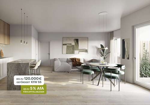 Foto - Wohnung zum Kaufen in München 1.379.000,00 € 87.09 m²