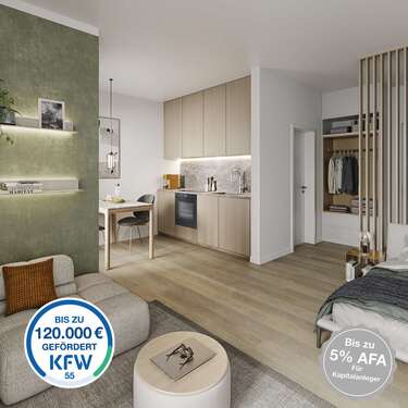 Foto - Wohnung zum Kaufen in München 385.000,00 € 25.73 m²