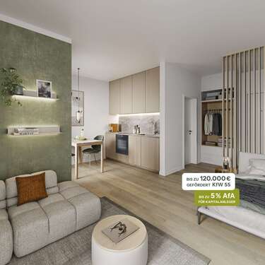 Foto - Wohnung zum Kaufen in München 379.000,00 € 27.85 m²