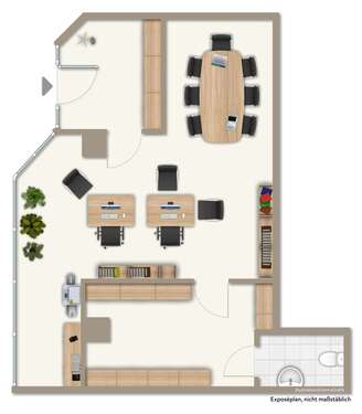 Foto - Büro in Olpe 590,00 € 62 m² - 590,00&nbsp;EUR Kaltmiete, ca.&nbsp; 62,00&nbsp;m&sup2;