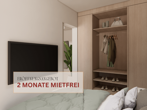 Foto - Wohnung zum Mieten in Berlin 1.090,00 € 25 m²