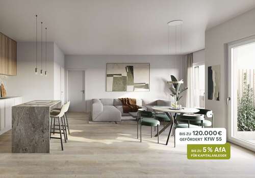 Foto - Wohnung zum Kaufen in München 1.290.000,00 € 85.95 m²