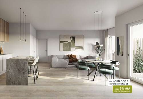 Foto - Wohnung zum Kaufen in München 1.290.000,00 € 85.95 m²