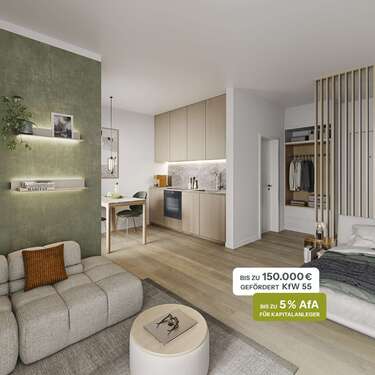 Foto - Wohnung zum Kaufen in München 459.000,00 € 32.21 m²