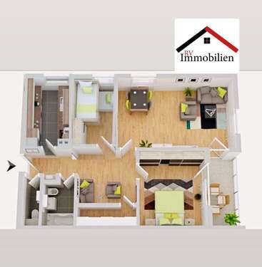 Foto - Wohnung zum Kaufen in Mainaschaff 245.000,00 € 79 m²