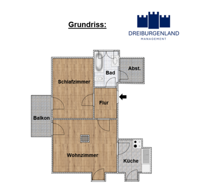 Foto - Wohnung zum Kaufen in Passau 147.000,00 € 47 m²