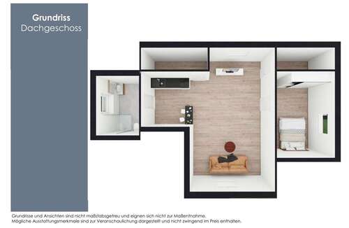 Foto - Wohnung zum Mieten in Schrobenhausen 800,00 € 64 m²