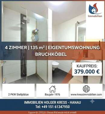 Foto - Wohnung zum Kaufen in Bruchköbel 379.000,00 € 135 m²