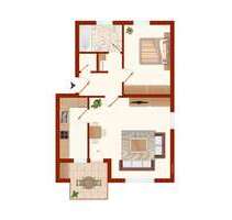 Wohnung zum Kaufen in Ofterdingen 175.000,00 € 57.37 m²