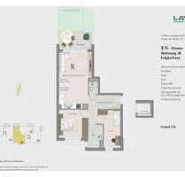 Wohnung zum Mieten in Ludwigsburg-Poppenweiler 1.115,00 € 68.86 m²
